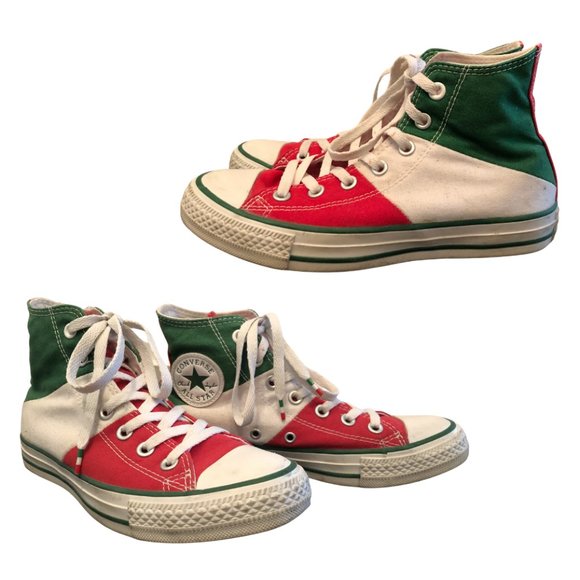Converse Mexican/Iranian Flag - Picture 1 of 2